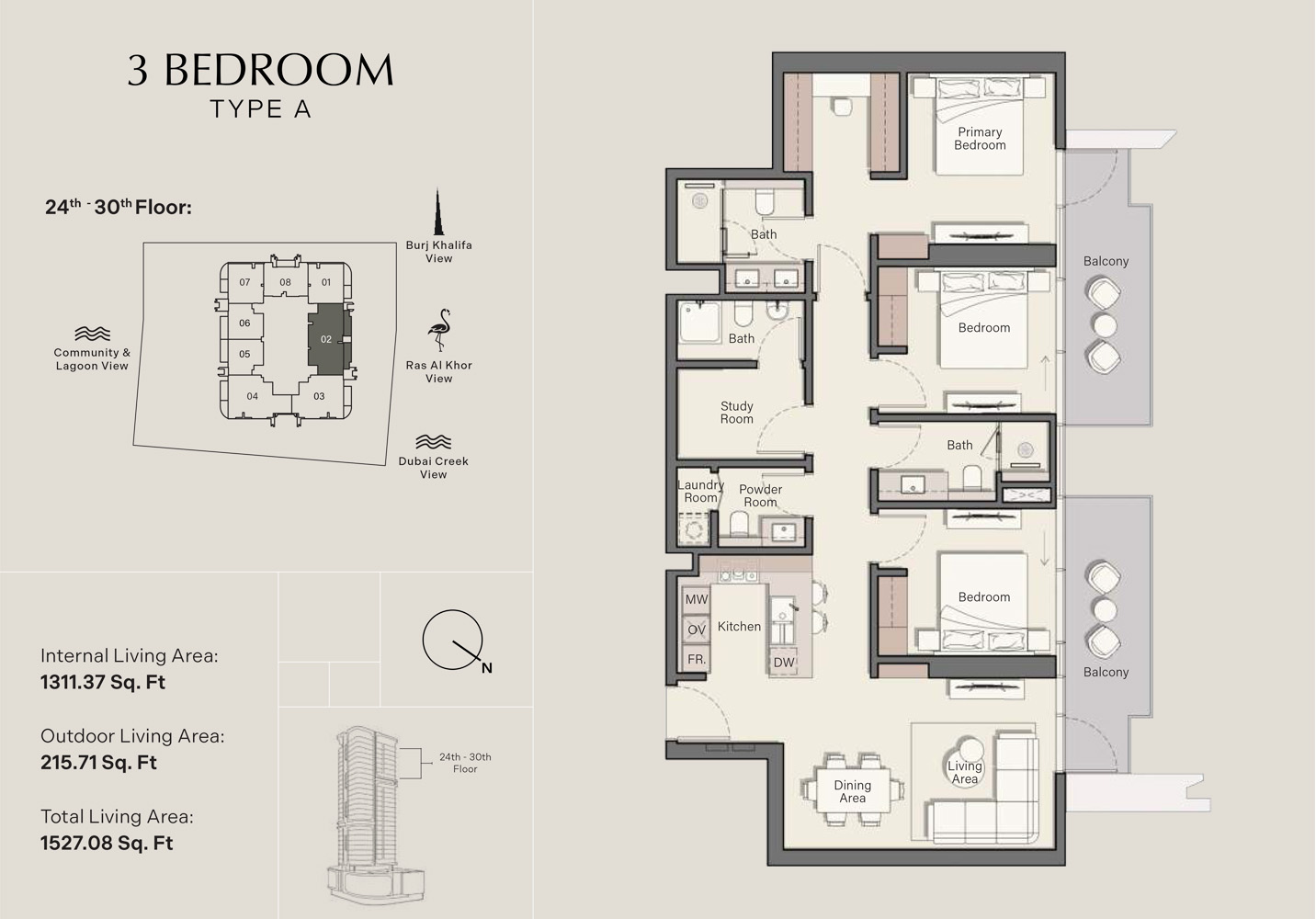 3 Bedroom